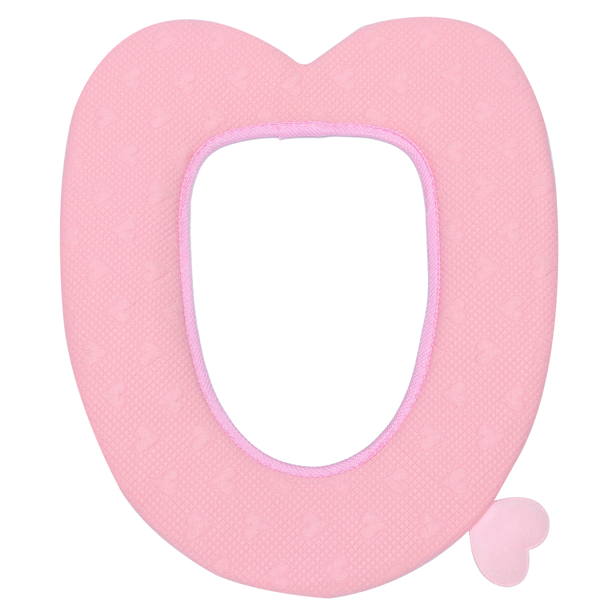 Toilet Cover Bathroom Cushion Warm Potty Fabric Warmer Plush Zipper Pad