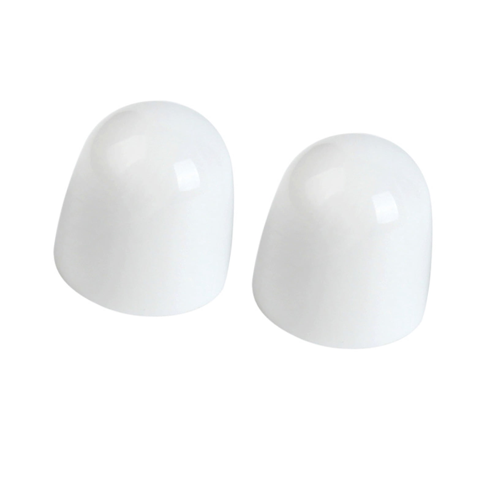 Toilet Cover Caps White Decorative Base Trim for Bathroom Floor Screw ...