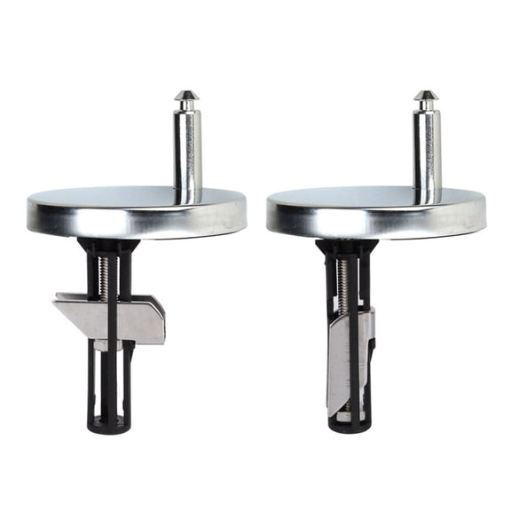 Toilet Lid Hinge Screws Bathroom Toilet Cover Seats Hinge Connector Fixing Bolts for Standard Toilet Lid Easy to Install