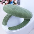 thumbnail image 1 of Zenghuiiii Toilet Cover Set Toilet Seat Cover Autumn And Winter Seat Cover Toilet Seat Cover Sticky Toilet Seat Cover Seat Cover Back Lumbar, 1 of 8