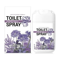 Toilet Deodorizer Spray, Bathroom Odor Eliminator, Air Freshener Spray, Powerful Odor Neutralizer, 30ml Long-Lasting Freshness Spray for Toilet Bowl and Bathroom Air Care