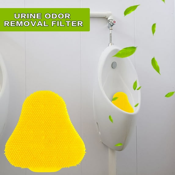 Toilet Deodorizing Filter Screen Mesh | Urinal Odor Eliminator Mats Balls | 15x15 cm | Fresh Fragrance Air Freshener | 10-Pack for Restroom Deodorizer