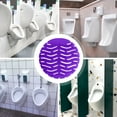 thumbnail image 1 of Toilet Deodorizing Filter Screen | Urinal Fragrance Mat Disc | Odor Removal Mesh | Refreshing Scent Balls | Powerful Air Freshener | 10 Pack | 15x15cm, 1 of 4
