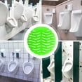 thumbnail image 1 of Toilet Deodorizing Urinal Screens | 10 Pack Fragrance Filter Mats, Odor Eliminating Balls | Fresh Scent, Mesh Sheet Design, 15x15cm | Commercial Restroom Air Freshener, 1 of 4