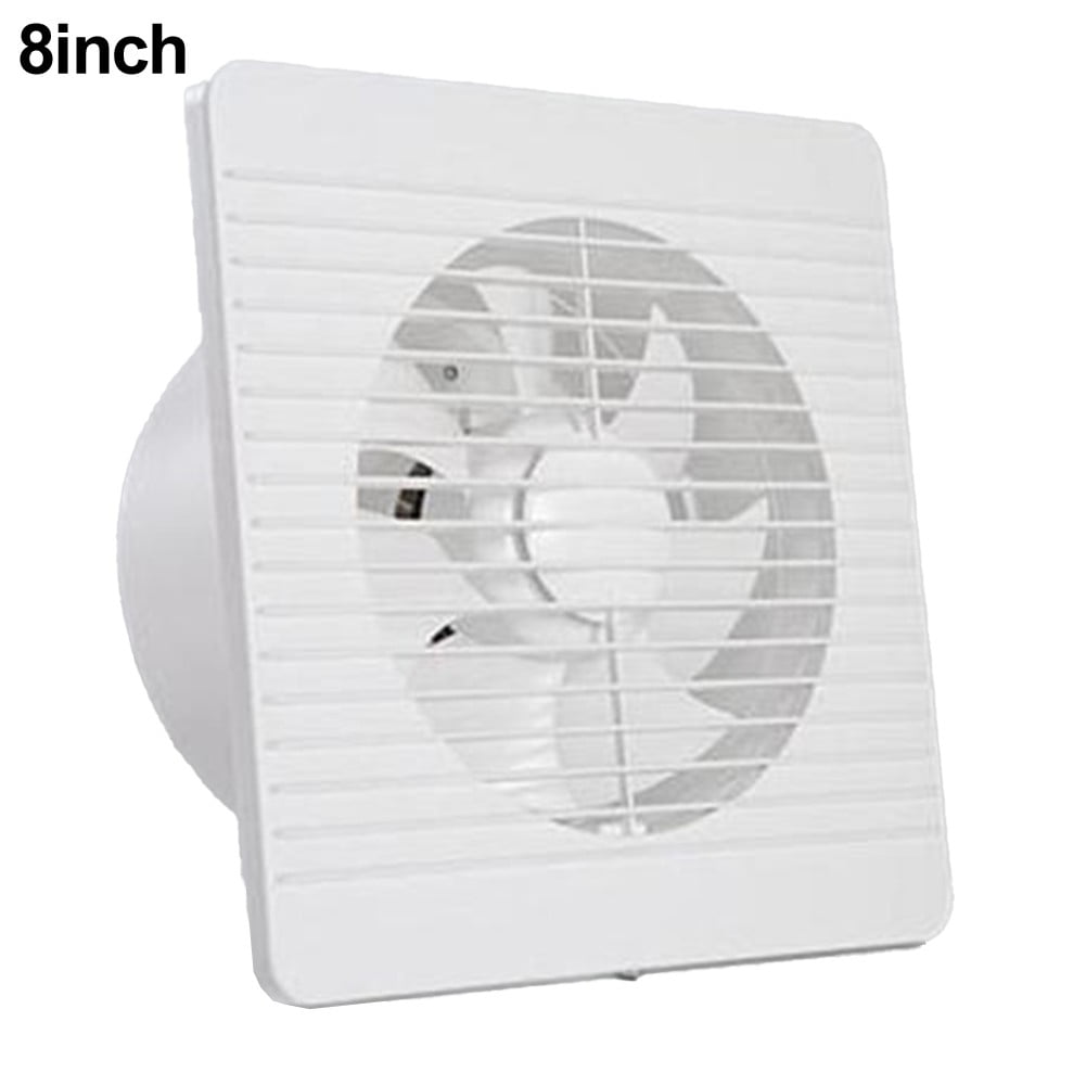 Toilet Extractor Fan Powerful Air Vent Wall Mounted Fans for Bathroom ...