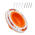 Toilet Flange Repair Kit, Universal Toilet Flange Fits, Fitting 4In and