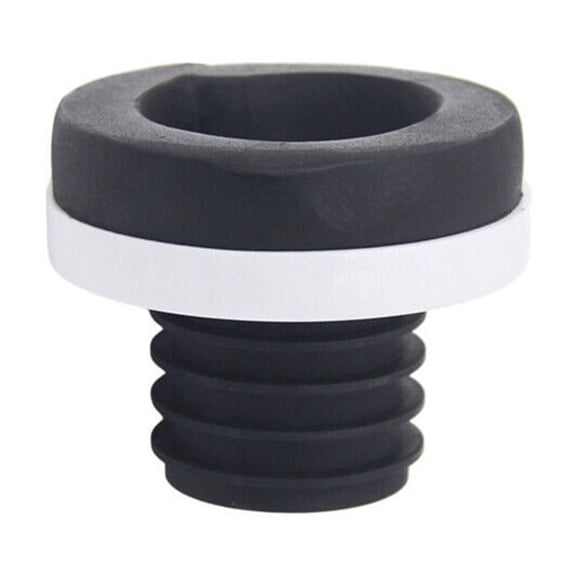 Toilet Flange Sealing Ring, Rubber and PP Leak-Proof Connector For Wall Floor Urinal, Anti-Odor Gasket With High Temp Resistance,67Mm Height Black