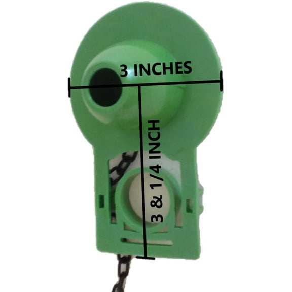 2Inch Soft Rubber Toilet Flapper Valve by NuFlush Universal Tank Replacement