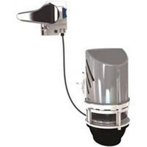 Toilet Flapper Alternative Assembly for Use with Flush Valve Openings - ABS & Ceramic, Gray