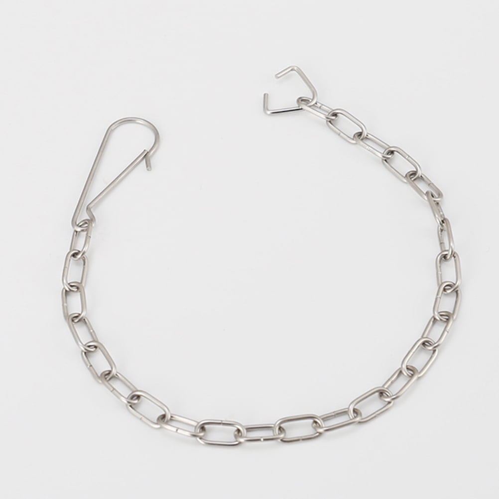 Toilet Flapper Lift Replacement Handle Chain Chains Kit Stainless Steel Metal Supplies