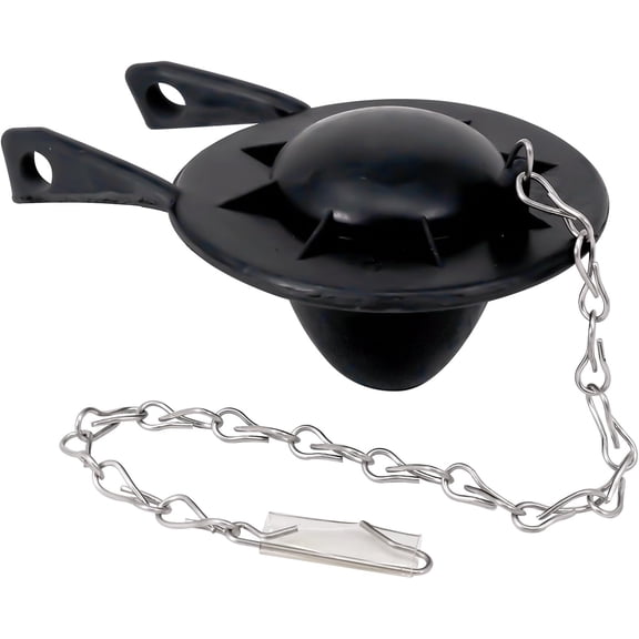 Toilet Flapper Replacement Kit - 2 Inch Flapper Ball for Flush Valve, Universal Design Toilet Stopper Flapper With 9 Inch Steel Chain, Long-Lasting Durability