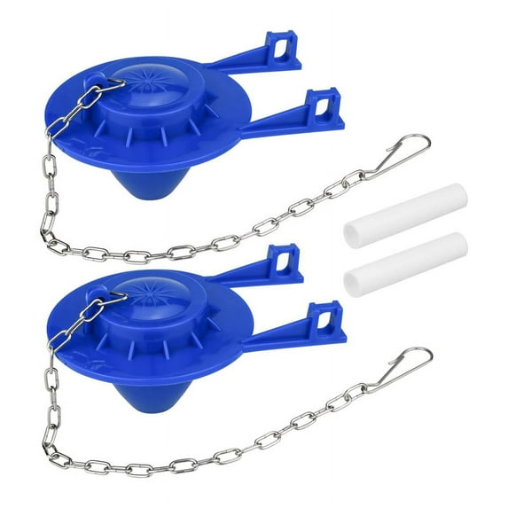 Toilet Flapper Replacement Kit,2 Pcs Upgrade PVC Material 2 Inch Universal Compatible with Toilet Tank