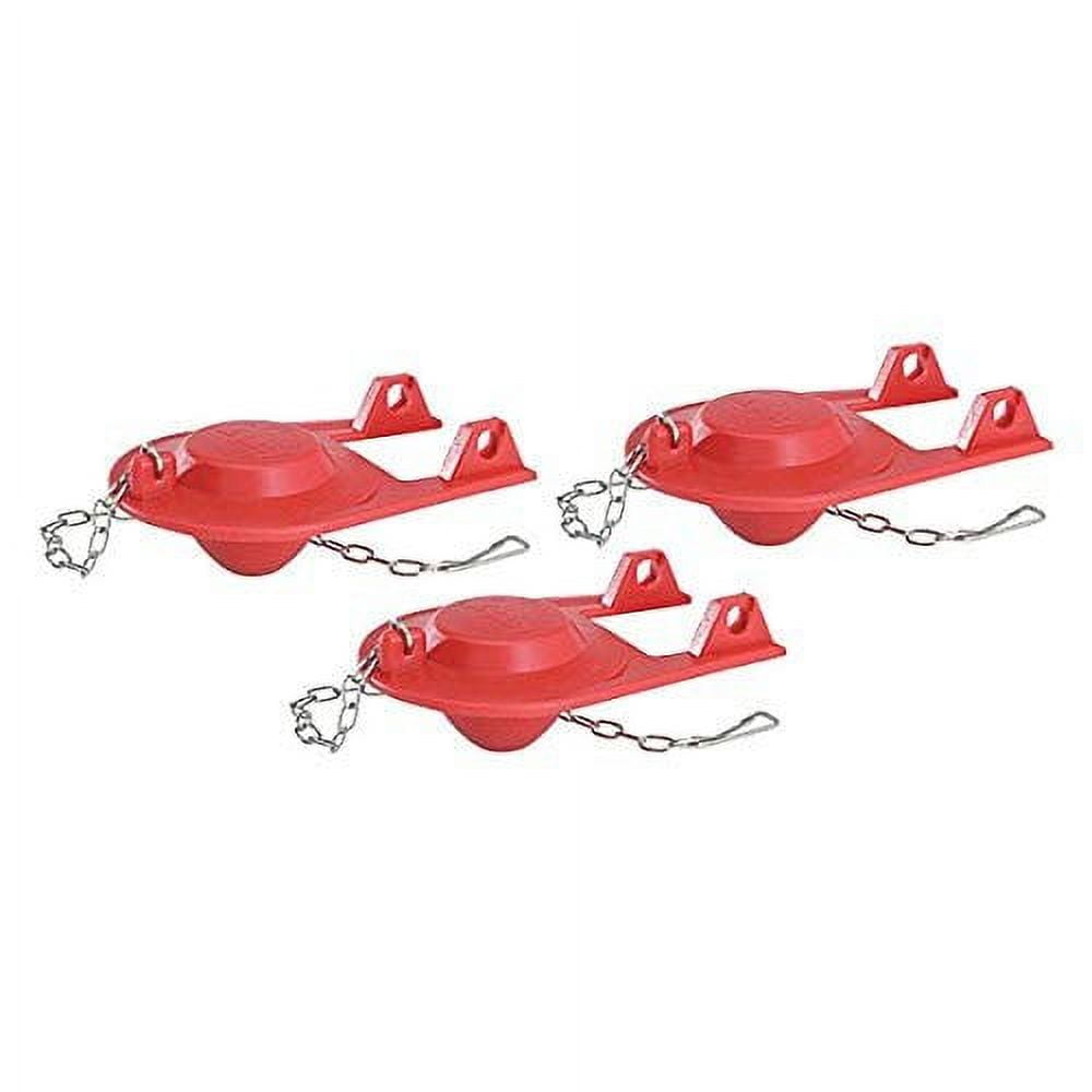 Korky Universal Red Rubber Toilet Flapper 3-Pack