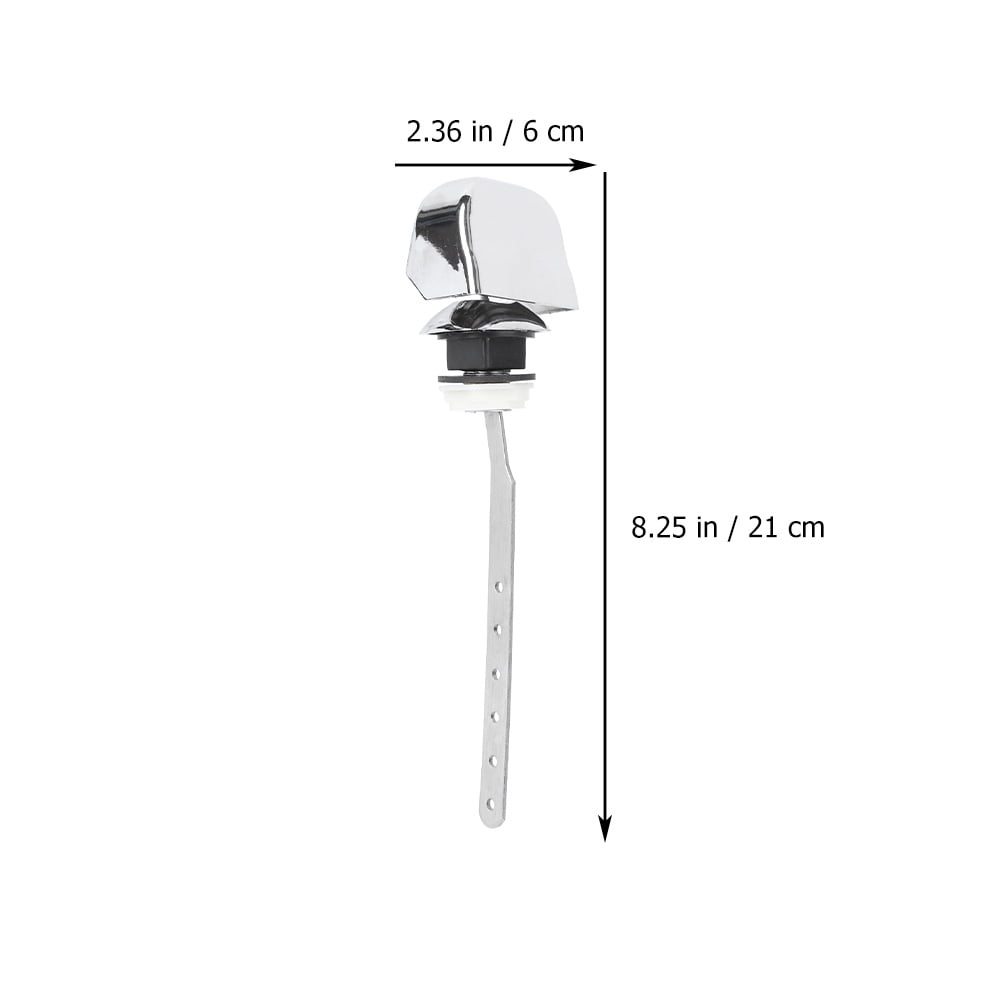 Toilet Flush Lever 2pcs Home Toilet Tank Flush Lever Rustproof Hotel
