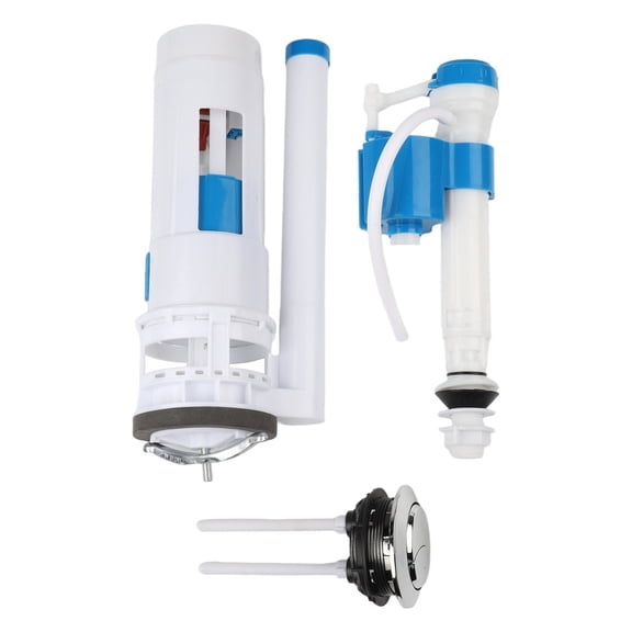 Toilet Flush Push Button Replacement Dual Flush Toilet Cistern Kit Plastic