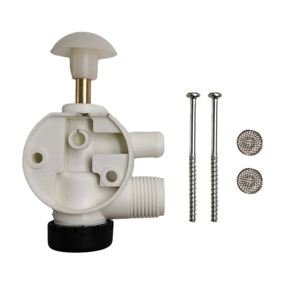 Upgraded Toilet Water Valves for Vacuflush Pedals Flush Toilets,Replaces 385314349