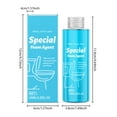 thumbnail image 1 of Toilet Foam Shield, Anti-Splash Toilet Foam with Odor Control, 100ml Special Foam Agent for Smart Toilets, Prevents Splash & Blocks Odors, Easy Clean & Maintenance, Bathroom Cleaning Aid, 1 of 3