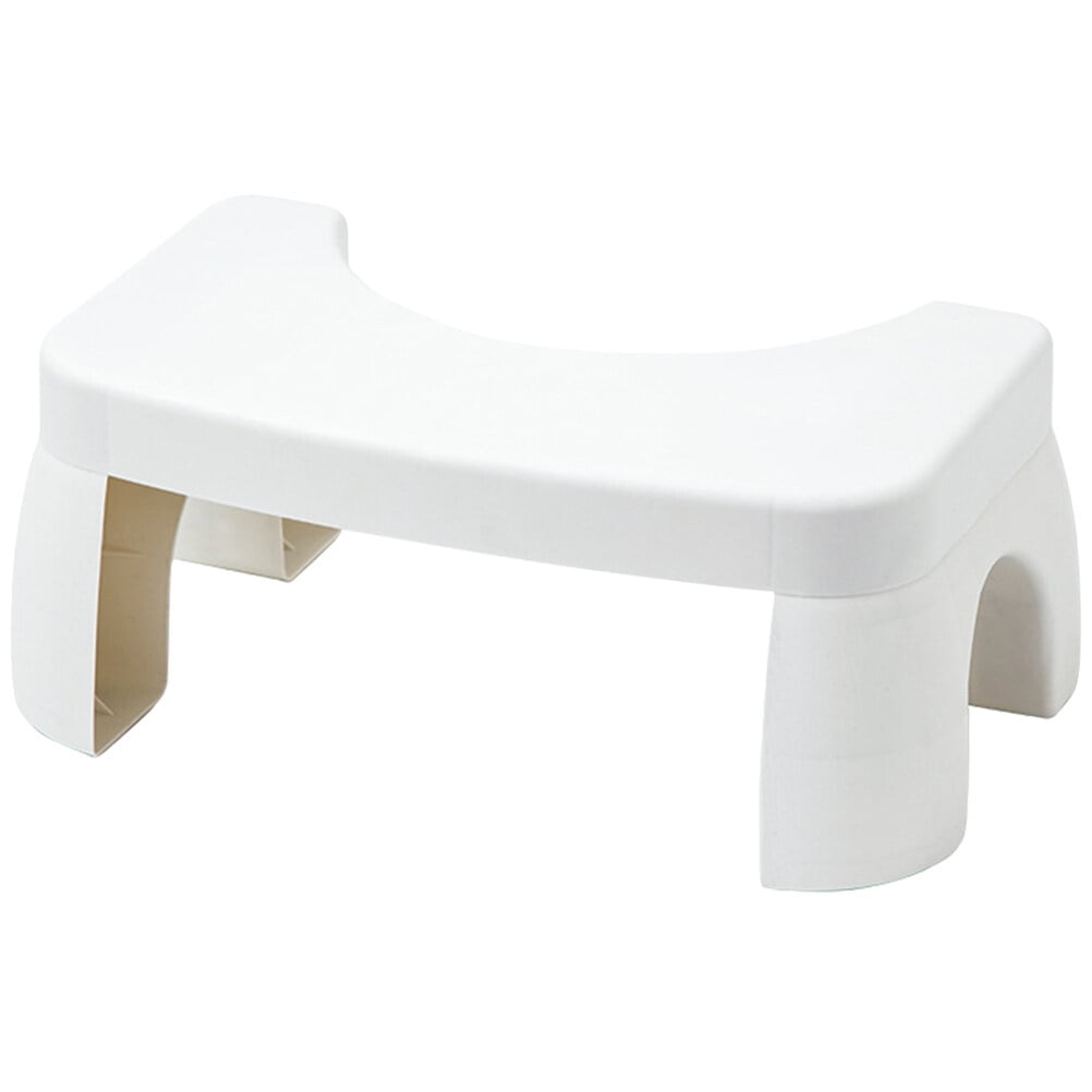 Toilet Foot Stool Plastic Step Stool Bathroom Nonslip Foot Stool Foot