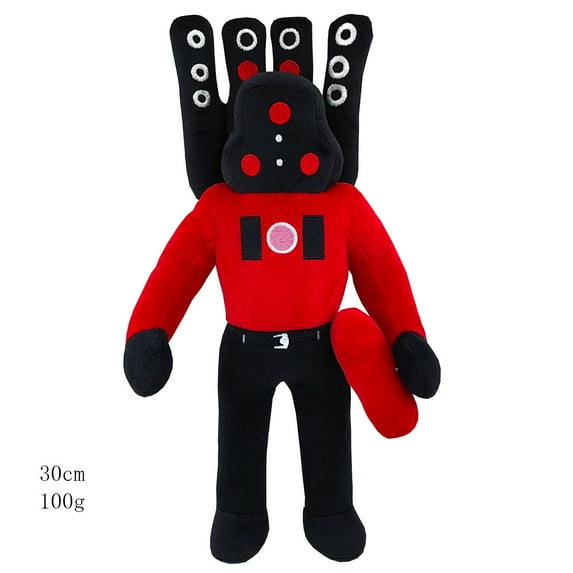 Toilet Game Characters Plushies Toys,Titan Drillman 2.0 Plush Titan Cameraman Upgrade Plush, TV Man Toy, Titan Speaker Man Plush, Gift for Game Fans