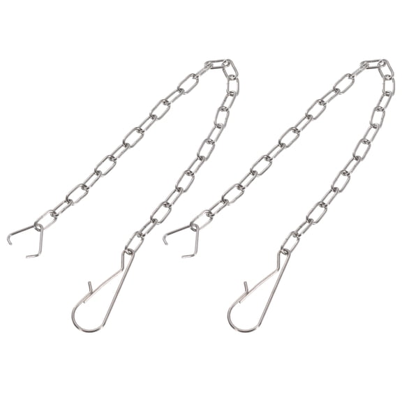 Toilet Handle Chain, 2pcs 250mm/9.84" Stainless Steel Universal Toilet Flapper Lift Chain