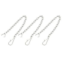 Toilet Handle Chain, 3pcs 250mm/9.84" Stainless Steel Universal Toilet Flapper Lift Chain