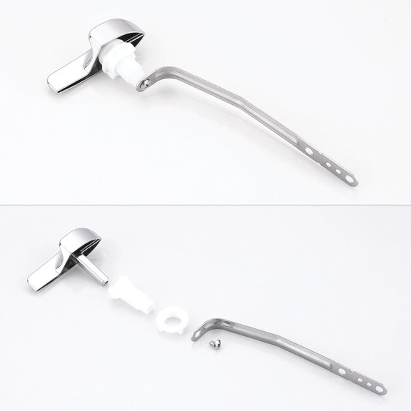 Toilet Handle for Kohler 87115-CP Left Trip Lever Service Kit, Toilet Handle Replacement Kit Side Mount, Toilet Tank Lever, 1-Pack Polished Chrome$$Tools & Hardware Other