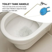 Toilet Handle Replacement Flapper Lever Tank Flush Plug Lift Chain Universal Bowl Parts Part Aftermarket Levers
