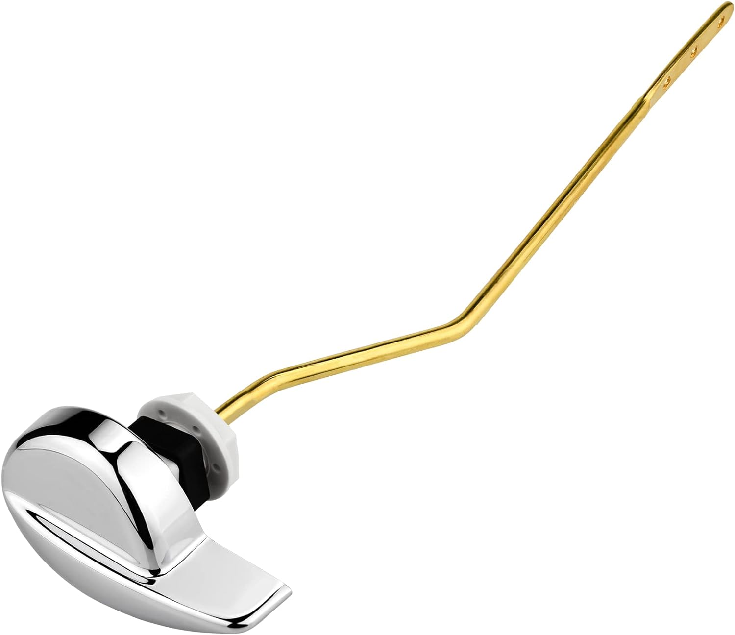 Hyper Tough Replacement Toilet Flush Lever and Arm, White