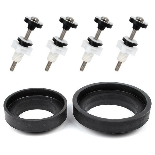 Toilet Hinge Close Coupling Bolts and Nuts Toilet Cistern Seal Pan Rubber Washer