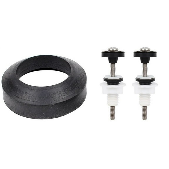 Toilet Hinge Close Coupling Bolts and Nuts Toilet Cistern Seal Pan Rubber Washer