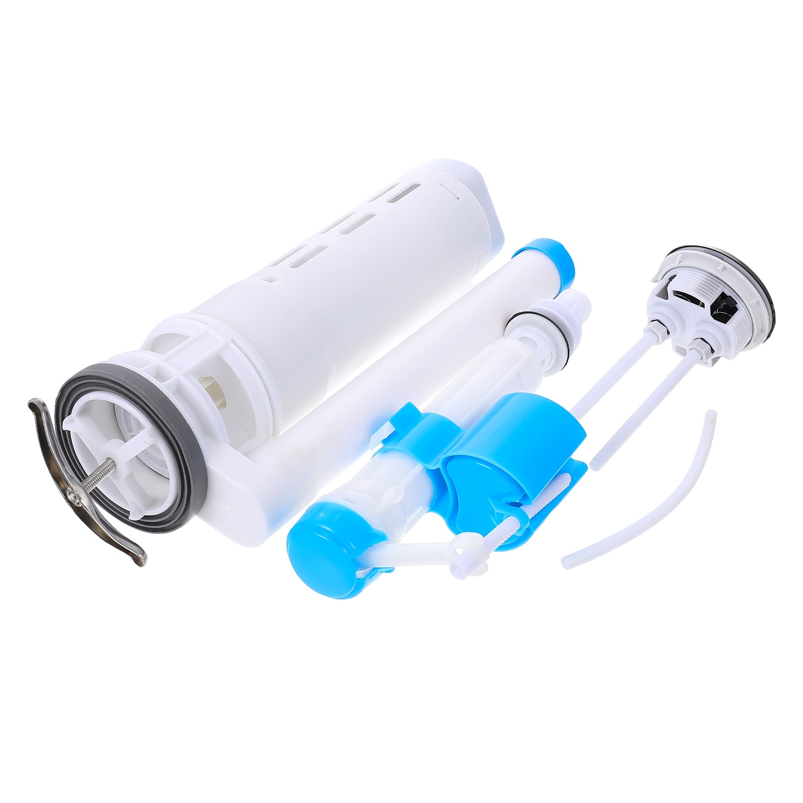 Toilet Inlet and Outlet Valve Seat Bolts Flush Bidet Bowl Blue ...