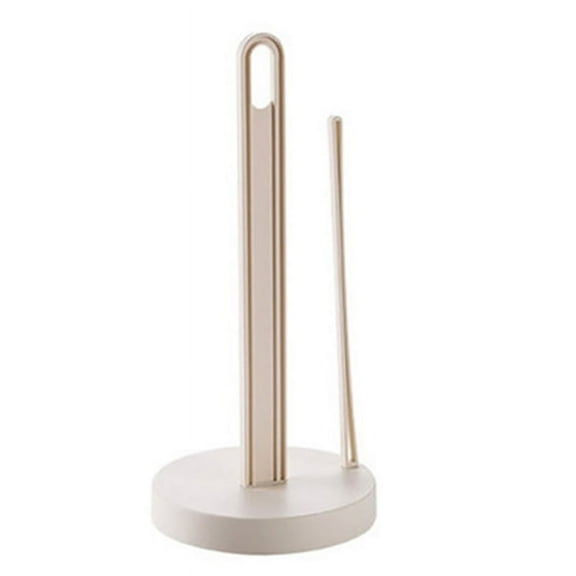 Toilet Kitchen Paper Towel Roller Tissue Holder Plastic Rack Desktop Floor Vertical Napkins Stand Bathroom Storage-2