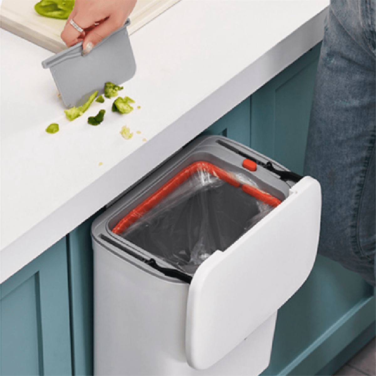 Toilet Kitchen Waste Storage+Inner Barrel Wall Mounted Trashcan