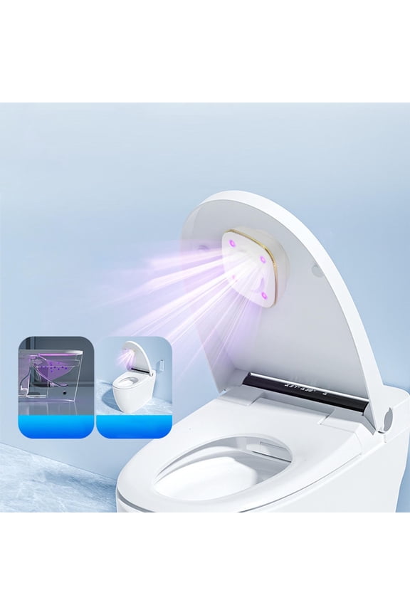 Toilet Lid Clean Lights Smart Toilet Lid UV Light Attachment, Reduces Bacterial Exposure, Easy-to-Install Hygiene Solution for Bathroom Cleanliness