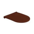 thumbnail image 1 of Toilet Lid Cover with Elastic Edges, 17x23 inches Toilet Lid Protector Cover, Machine Washable Seat Covers Universal for Most Toilet Bowl Lids (Brown), 1 of 6