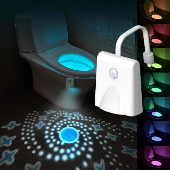 Toilet Lights Inside Toilet, Toilet Bowl Motion Sensor Light, Rechargeable Led Toilet Light, Toilet Lights Inside Toilet Motion Sensor, Console for Toilet Light, Toilet Night Light