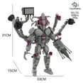 thumbnail image 1 of Toilet Man Battle Minifigure Building Blocks Set,Titan Siren,Speakerman/Cameraman/TVman/Clockman/Pencilman/Drillman,Buildable Toys Gift for Fans and Boys, 1 of 16