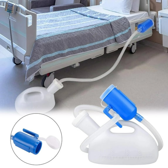 Toilet Mat Product Category Male Urinal for Elderly Nighttime Urinal with Lid 20ml Capacity 16m Tube Practical Hygiene Solution