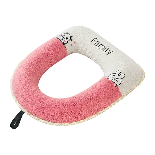 Toilet Mats for Bathroom U Shaped Commode Mats for Toilet Small