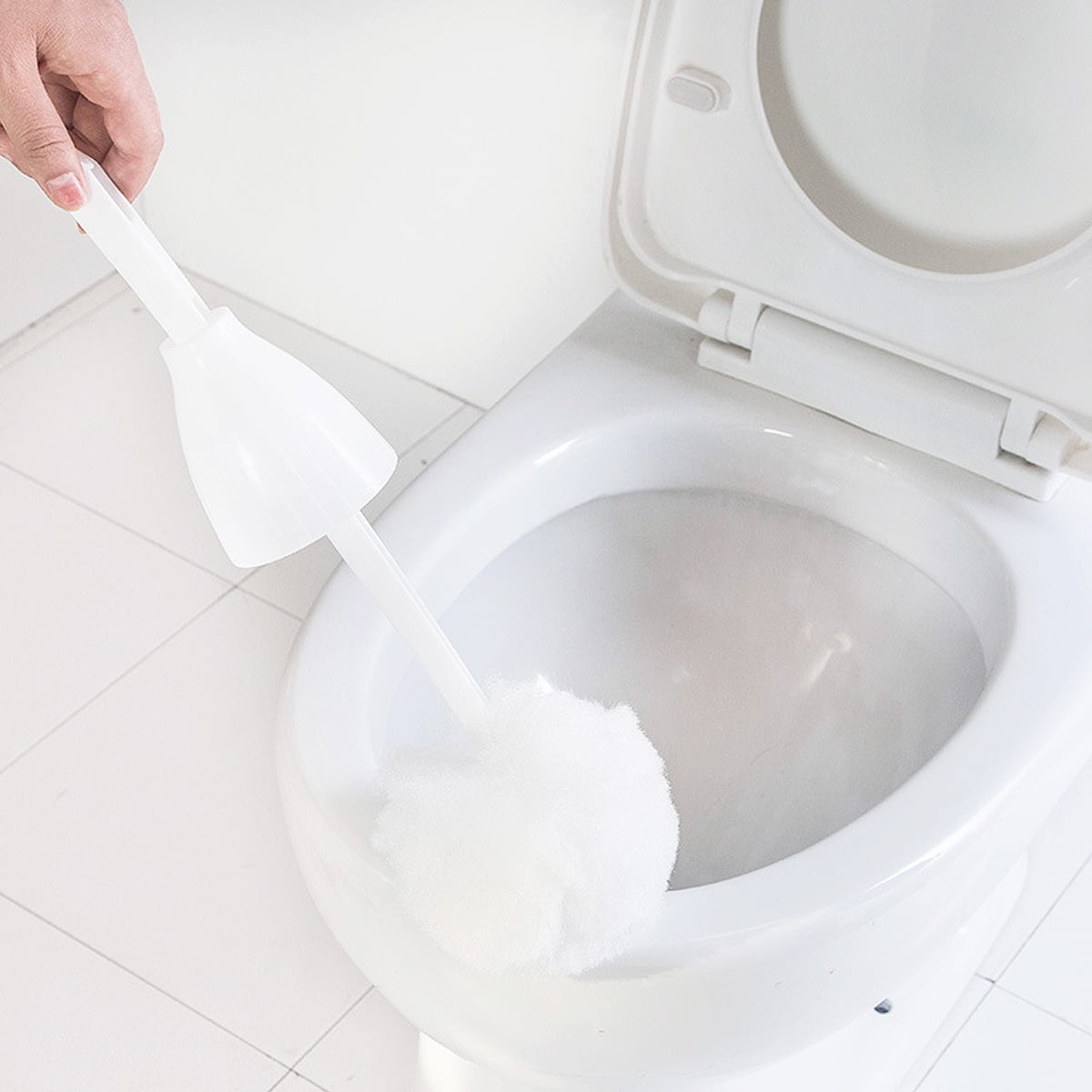 Toilet Mop Brush Swabbristlelavatory Handled Kitchen Sink Bowl Scraper