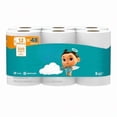 thumbnail image 1 of Toilet Paper, 12 Mega Rolls = 48 Regular Rolls, Soft and Strong Toilet Tissuee, 1 of 3