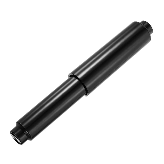 Toilet Paper Holder, 4-5/16-6-5/16" Plastic Spring-Loaded Rod, Matte Black