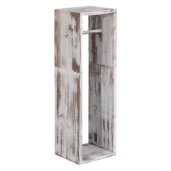 Toilet Paper Holder Bath Room Wood Toilet Tissue Paper Roll Holder Dispenser Storage