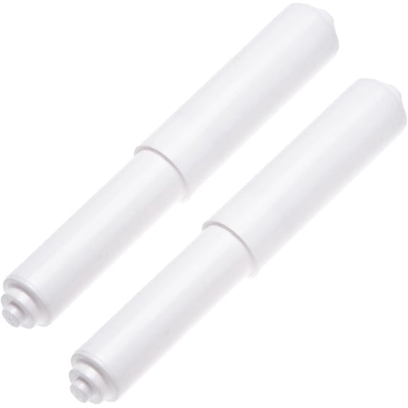 Toilet Paper Holder, Plastic Spring Loaded Roller Replacement with Surface, High Quality Universal Fitment for Bathroom, Easy to Install and Secure Roller for Home Use