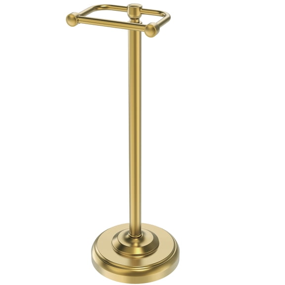Toilet Paper Holder Stand, Freestanding Toilet Paper Holder,Farmhouse Post Pivoting Toilet Paper Stand with Stable Weighted Base,Stainless Steel Tissue Roll Holder Stand for Bathroom