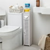 OakRidge White Bathroom Toilet Paper Tower with Adjustable Shelves - Walmart.com