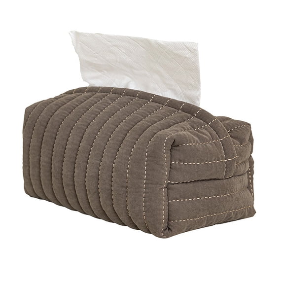 Toilet Paper Holder Travel Napkin Holder Reusable Tissue Holder Cloth Tissue Box Cloth Cover Tissue Box Cover Tissue Holder for Car Home Office Desk，Style 15