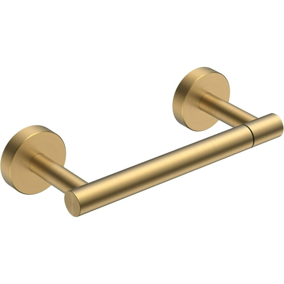 Toilet Paper Holder Wall Mount, Stainless Steel Rustproof Double Post Pivoting Tissue Roll Holder for Bathroom, Commercial Toilet Paper Dispenser, Oil Rubbed Bronze