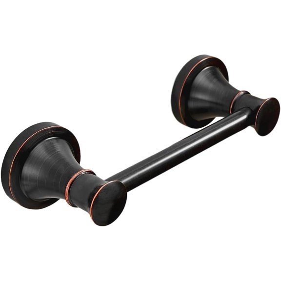 Toilet Paper Roll Holder Bathroom Flexible Pivoting Tissue Handle Wall Mounted Oil Rubbed Bronze Rustproof Toilet Tissue Roll Holder,Stainless Steel