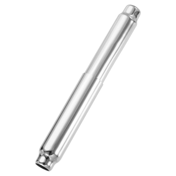 Toilet Paper Roll Holder, Stainless Steel Spring Loaded Roller Rod, Silver